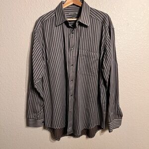 Johnston &‎ Murphy Men's Large Long Sleeve Shirt